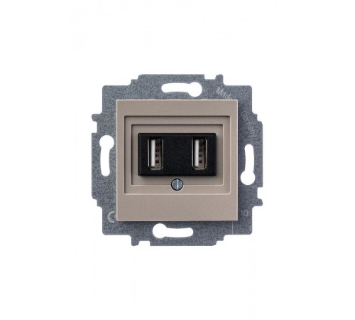 ABB Levit Кофе макиато USB зарядка 2-ая  5014H-A00040 18W  2CHH290040A6018  ABB