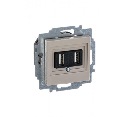 ABB Levit Кофе макиато USB зарядка 2-ая  5014H-A00040 18W  2CHH290040A6018  ABB