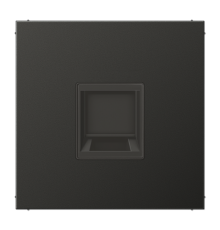 Плата (фиксация защёлкиванием) для одного модуля; металл; антрацит AL1969-1WEAN Jung