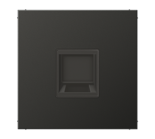 Плата (фиксация защёлкиванием) для одного модуля; металл; антрацит AL1969-1WEAN Jung