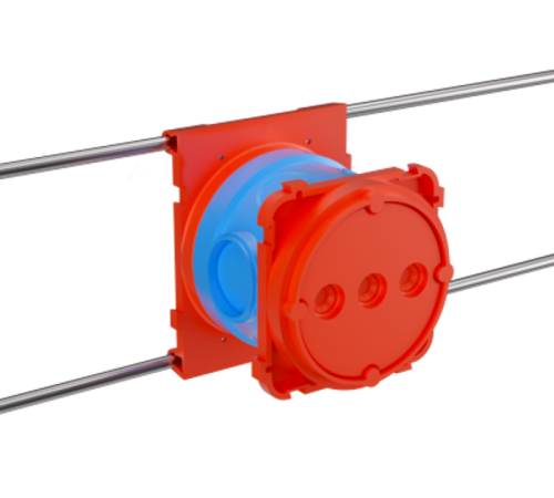 Коробка универсальная установочная для заливки в бетон,90х71,h74  59392U  DKC