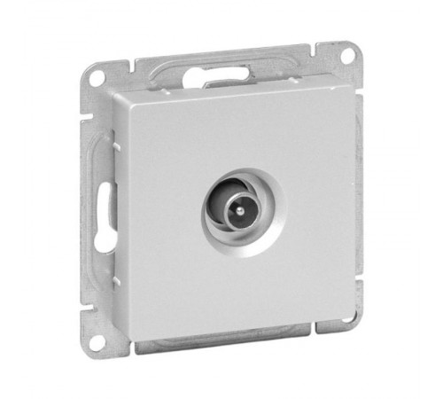 Механизм розетки TV, оконечная, алюминий Эпика EKF  UP1-SOA-TV-3  EKF