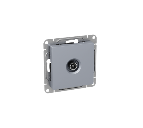 Механизм розетки TV, оконечная, алюминий Эпика EKF  UP1-SOA-TV-3  EKF