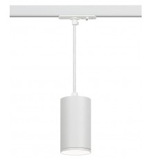 Светильник трековый однофазный TR45 - GU10 S WH подвесной 52*100 под лампу MR16 белый  Б0054181  ЭРА