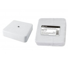 Коробка распределительная КР 100х100х29 о/п белая, IP40, с клем. колодкой, инд. штрихкод  SQ1401-0908  TDM