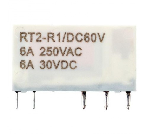Реле промежуточное РП slim 23/1 6A 60В DC  rps-23-1-60DC  EKF