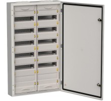 TITAN 5 Корпус металлический ЩРн-144 (2х72) 960х570х140 IP54 серый   TI5-50-N-2X072-54-7035  IEK