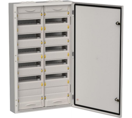 TITAN 5 Корпус металлический ЩРн-144 (2х72) 960х570х140 IP54 серый   TI5-50-N-2X072-54-7035  IEK