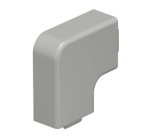 Крышка плоского угла кабельного канала WDK 15x30 мм (ПВХ,серый) (WDK HF15030GR)  6158595  OBO Bettermann