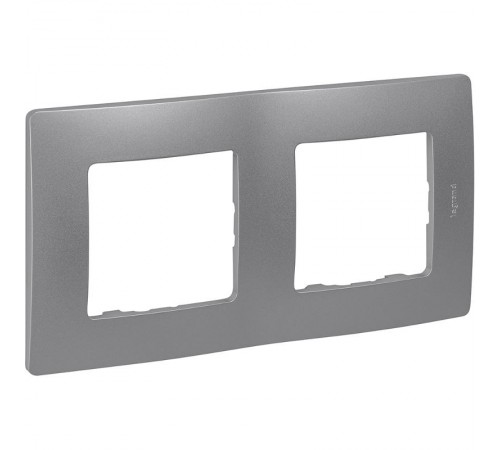 Etika Алюминий Рамка 2-ая  672552  Legrand