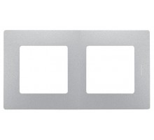 Etika Алюминий Рамка 2-ая  672552  Legrand