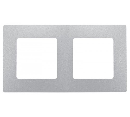 Etika Алюминий Рамка 2-ая  672552  Legrand