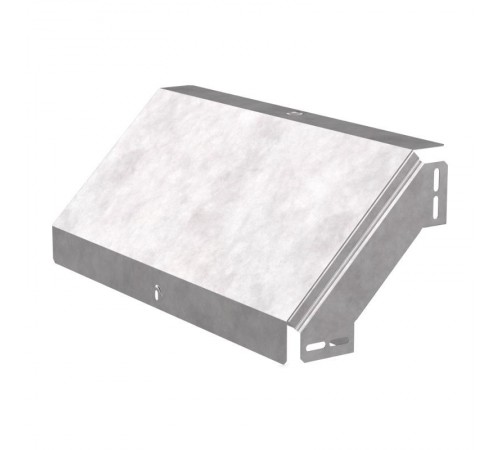 Угол вертикальный внешний 90 градусов с крышкой Стандарт 500х80   PR16.0587  Промрукав