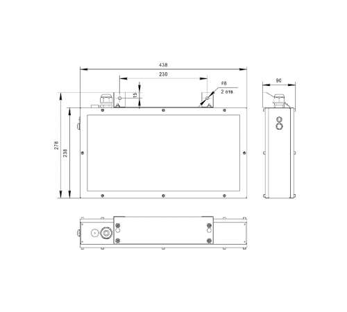 Световой указатель аварийного освещения BS-FLAGMAN-53-S1-INEXI2  a16947  Белый свет