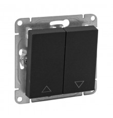 Механизм выключателя, для жалюзей, чёрный Эпика EKF  UP1-SWB-25  EKF