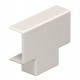 Крышка T-образной секции кабельного канала WDK 10x20 мм (ПВХ,кремовый) (WDK HT10020CW)  6152309  OBO Bettermann