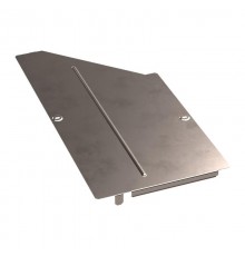 Крышка переходника правого Стандарт INOX (AISI 409) 600х400  PR16.5917  Промрукав