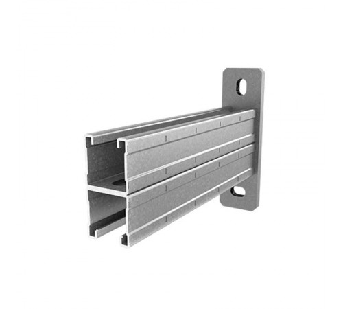 Консоль СТРАТ двойная 41х41, база 600, толщ. 2,0 мм, гальван. цинк, 874606  КСД-41х41х600-2,0-ЭЦ   Ostec