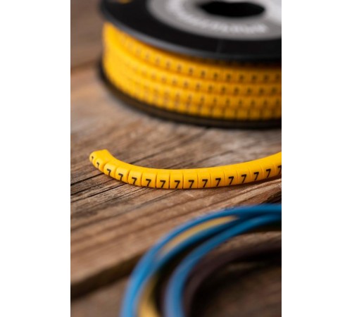 Маркер-кабельный 1,5кв.мм "7" (1000шт.) (ЕС-0) EKF PROxima  plc-KM-1.5-7  EKF