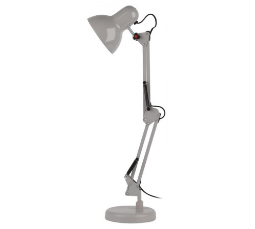 Светильник настольный N-214-E27-40W-GY Е27 с основанием серый  Б0052762  ЭРА