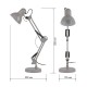 Светильник настольный N-214-E27-40W-GY Е27 с основанием серый  Б0052762  ЭРА