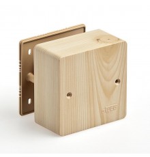 Коробка универсальная для кабель-каналов, 85х85х42мм(сосна на светлой основе)  65015-27М  Рувинил