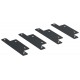 ITK LINEA S Компл. для соединения шкафов чер. (4шт/компл)  LS-CCK05  ITK