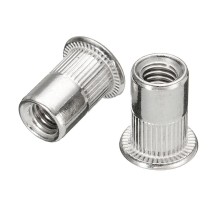 Заклепка резьбовая ZKR-CB M6 Цилиндрический борт (20 шт) - пакет  144259  Tech-KREP