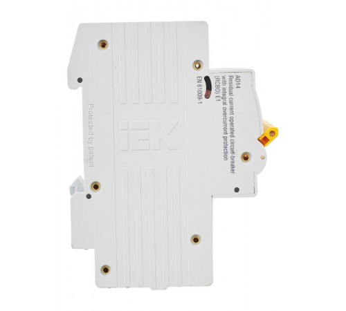 Выключатель автоматический дифференциального тока АД14 4п 40А C 30мА тип AC (5 мод)  MAD10-4-040-C-030  IEK