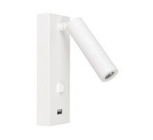 Светильник SP-BED-CHARGE-S60x125-3W Warm3000 (WH, 20 deg, 230V) (arlight, IP20 Металл, 3 года)  031394  Arlight