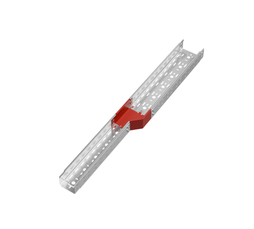 Переходник правый 80х100-150 мм "ПЛЮС" HD  PDplus80-100-150-R HD   КМ-профиль