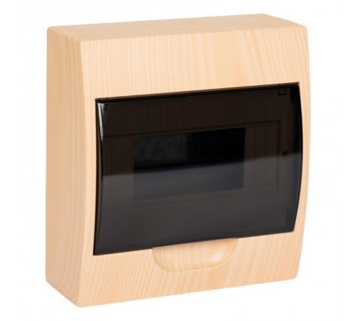 Щит распределительный навесной ЩРН-П- 8 светлое дерево IP41 EKF PROxima  pb40-n-8-light  EKF