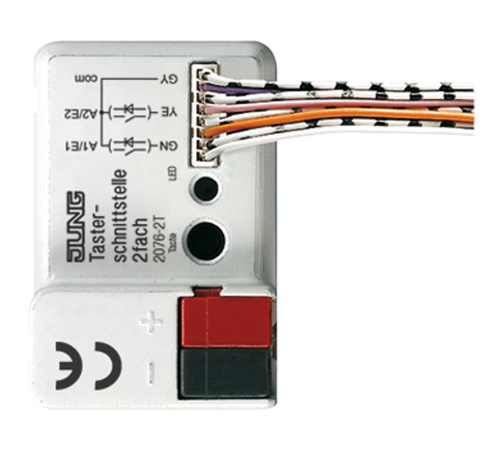 KNX/EIB-бинарный вход, 2 канала; KNX  2076-2T  Jung