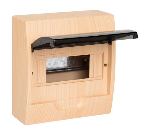 Щит распределительный навесной ЩРН-П- 8 светлое дерево IP41 EKF PROxima  pb40-n-8-light  EKF