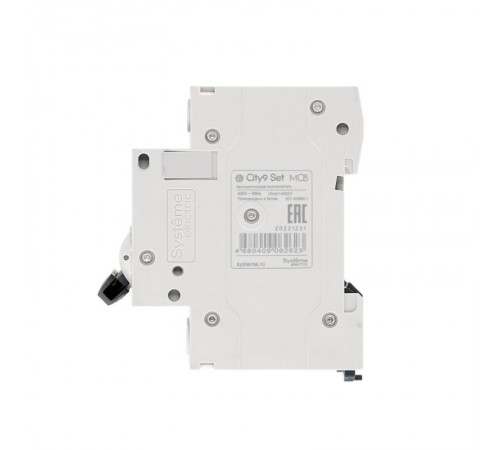 Выключатель автоматический четырёхполюсный 25А С 4.5kA City9  C9F34425  SE