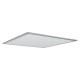 Панель светодиодная тонкая ЛУО-4007-L 36Вт 4000К IP40 серебро без драйвера 595х595х9мм 2600Лм  Basic  LPS-4007-L-36-4000  EKF