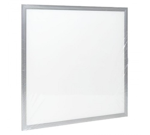 Панель светодиодная тонкая ЛУО-4007-L 36Вт 4000К IP40 серебро без драйвера 595х595х9мм 2600Лм  Basic  LPS-4007-L-36-4000  EKF
