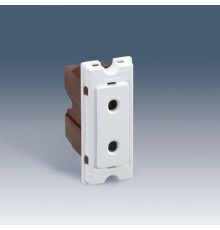 Simon 75 Механизм Розетка двухполюсная б/з, 16А 250В, винтовой зажим, S82C, белый  75431-60  Simon