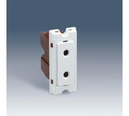 Simon 75 Механизм Розетка двухполюсная б/з, 16А 250В, винтовой зажим, S82C, графит  75431-68  Simon