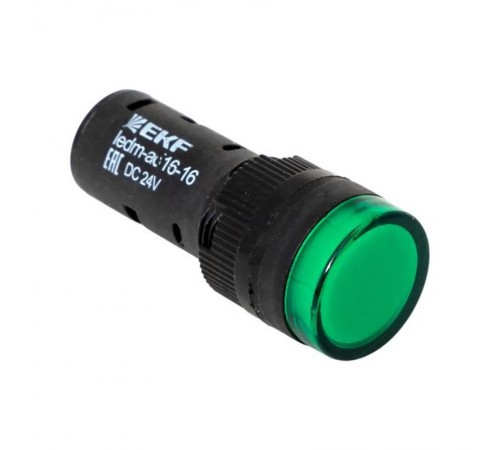 Матрица светодиодная AD16-16HS зеленая 24 В DC (16мм) EKF PROximaledm-ad16-24-gEKF