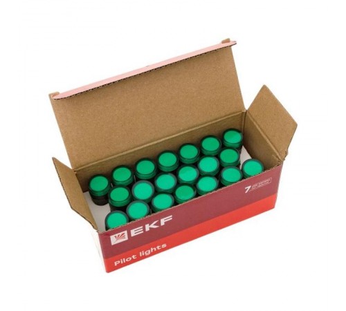 Матрица светодиодная AD16-16HS зеленая 24 В DC (16мм) EKF PROximaledm-ad16-24-gEKF