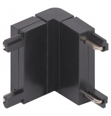 Коннектор  TRM-S5-CCW BK угловой внутренний для тонкого магнитного шинопровода черный  Б0059034  ЭРА