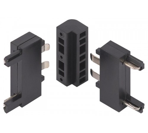 Коннектор  TRM-S5-CCW BK угловой внутренний для тонкого магнитного шинопровода черный  Б0059034  ЭРА