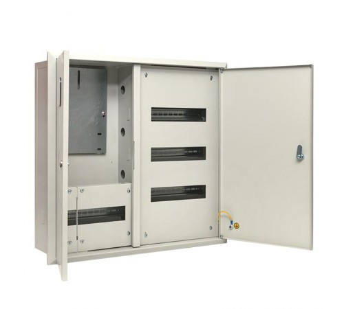 Щит учетно-распределительный встраиваемый ЩРУВ 3/48 2-х дверный (ВхШхГ) 620х660х165мм IP31 PROxima  mb13-3/48-2  EKF