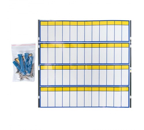 Щит учетно-распределительный встраиваемый ЩРУВ 3/48 2-х дверный (ВхШхГ) 620х660х165мм IP31 PROxima  mb13-3/48-2  EKF