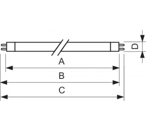 Лампа люминесцентная ультрафиолетовая TUV 8W FAM/10X25BOX  928001104013  PHILIPS