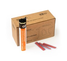 Комплект газовый баллон 165 мм и гвозди для прямого монтажа 3х19 мм (кованые) (1000 шт/уп)  PR08.22649  Промрукав