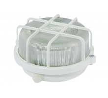 Светильник пылевлагозащищенный под лампу для ЖКХ НПП 03-005.04 У3 100Вт ЛН E27 IP54 сетка-квадрат белый  SQ0311-0001  TDM