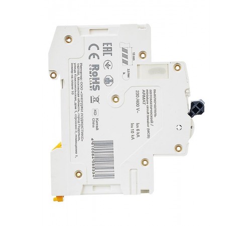 Выключатель автоматический однополюсный M06N 1P C 32А 6кА ARMAT  AR-M06N-1-C032  IEK