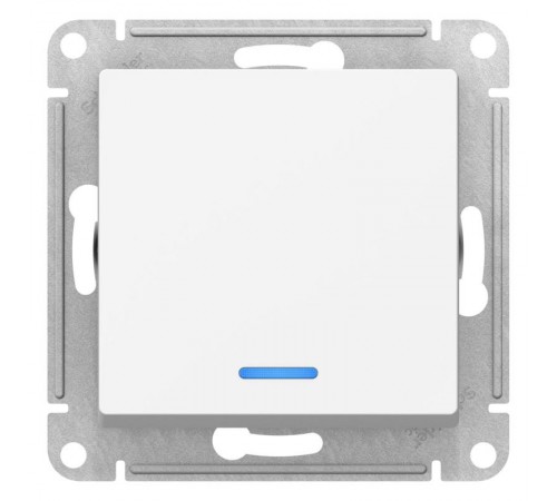 AtlasDesign Лотос Переключатель 1-кл с подсветкой, сх.6а, 10АХ, механизам  ATN001363  SE